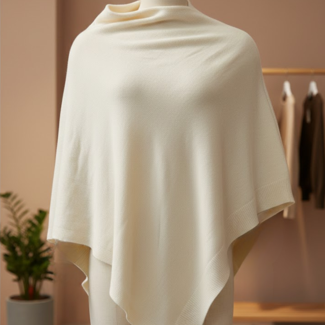 The Knitted Fleece Shawl