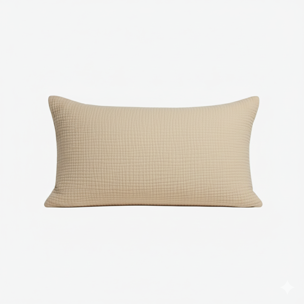 Muslin Pillowcase (Single) – 100% Muslin Cotton