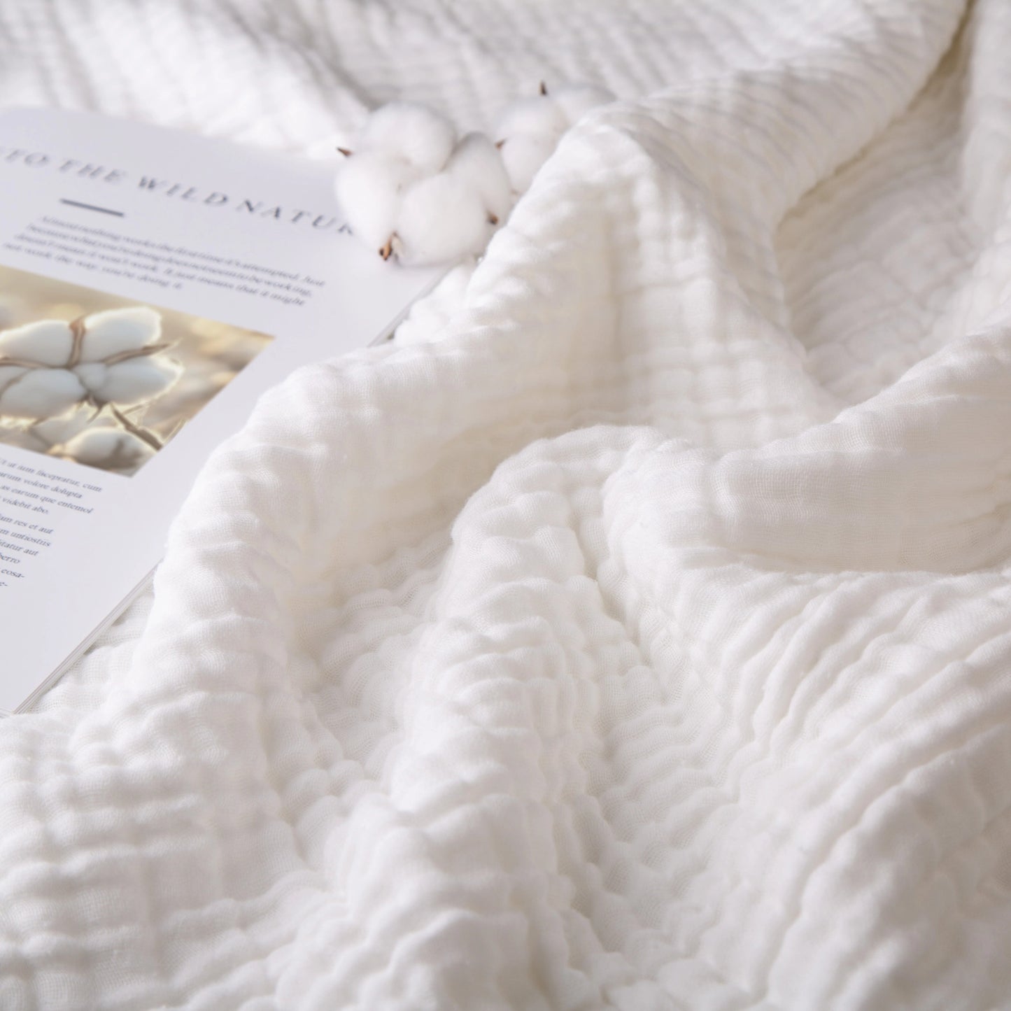 The New Winter Muslin Blanket - 100% Muslin Cotton (B1G1)